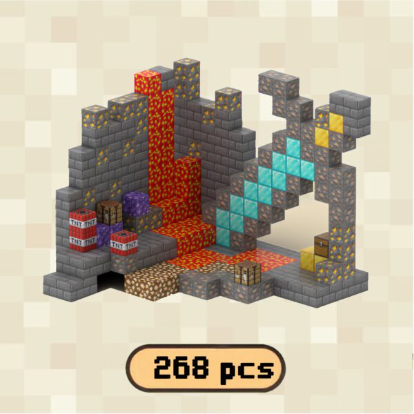 Mine Camp Magnetic Building Blocks Set – STEM Toys & Gifts for Kids