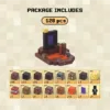 Nether Theme Magnetic Building Blocks Set – STEM Toys & Gifts for Kids