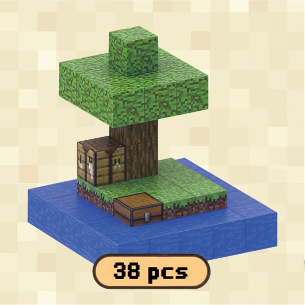 Island Theme Magnetic Building Blocks Set – STEM Toys & Gifts for Kids