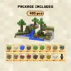 Jungle Beach Magnetic Building Blocks Set – STEM Toys & Gifts for Kids